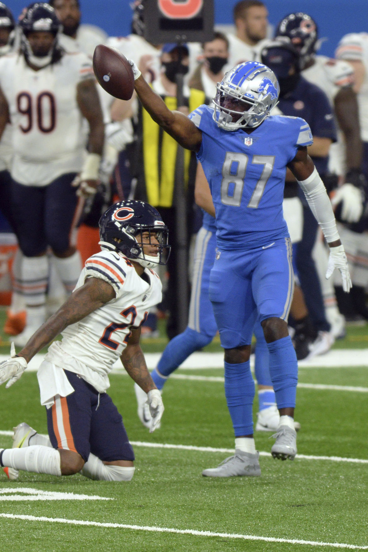Quintez Cephus - Bears Lions Week 1